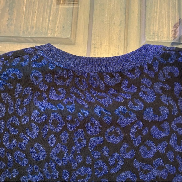Banana Republic Metallic Leopard Sweater - Picture 8 of 9